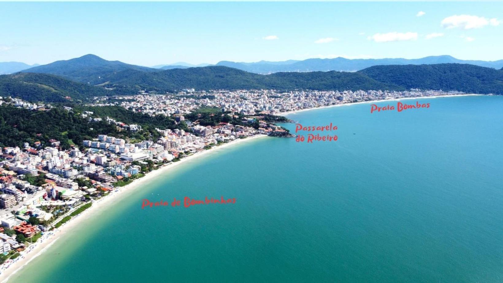 1080 - Apartamento Com Vista Para O Mar Em Bombinhas Zewnętrze zdjęcie
