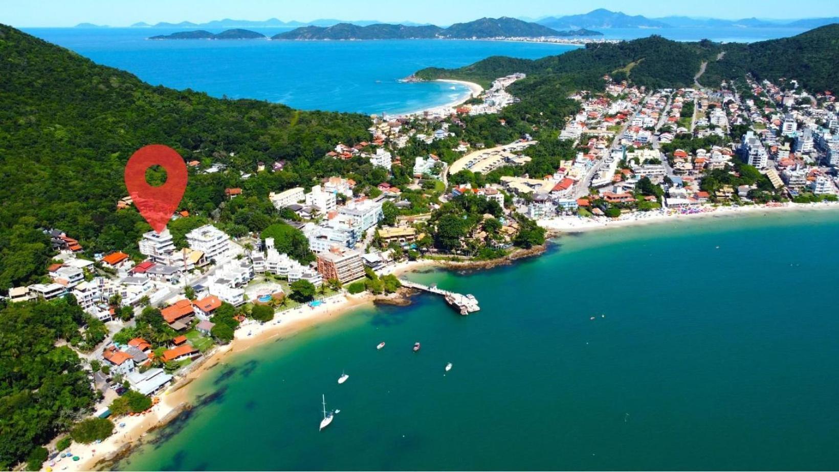 1080 - Apartamento Com Vista Para O Mar Em Bombinhas Zewnętrze zdjęcie