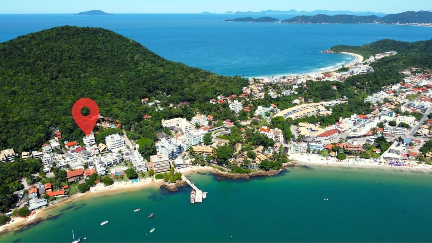 1080 - Apartamento Com Vista Para O Mar Em Bombinhas Zewnętrze zdjęcie
